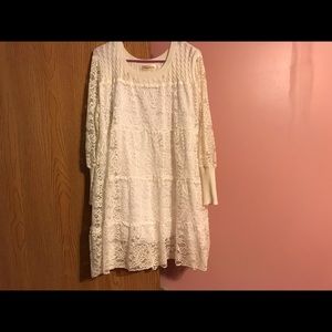 White Lace Tunic